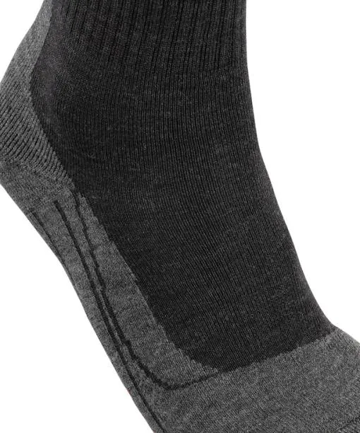 Men TK2 Explore Wool Silk Men Trekking Socks Anthramel FALKE Hiking Socks