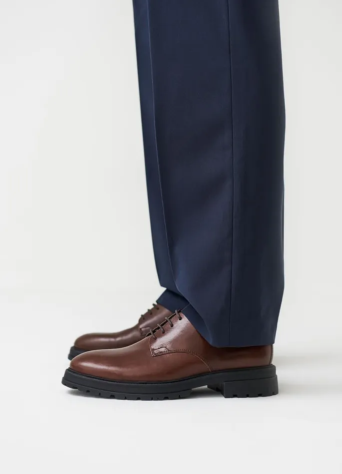 Men Vagabond Shoes JOHNNY 20 SHOES Brown Leather