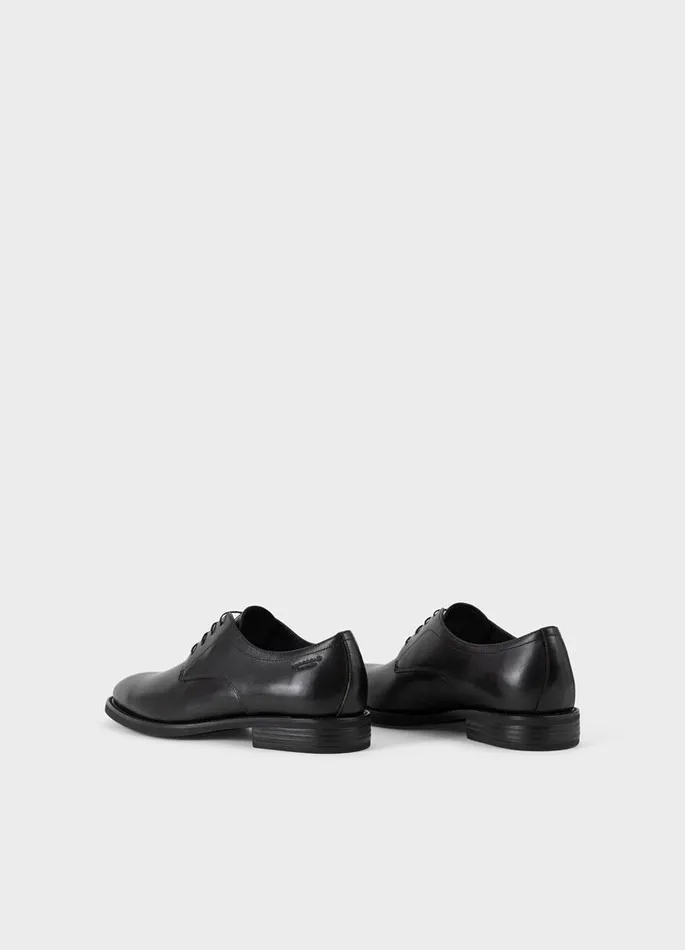 Men Vagabond Shoes MARIO SHOES Black Leather