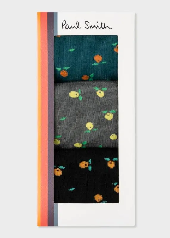 Mens 039Orange039 Socks Three Pack Paul Smith Socks Mens 039Orange039 Socks Three Pack Paul Smith Socks
