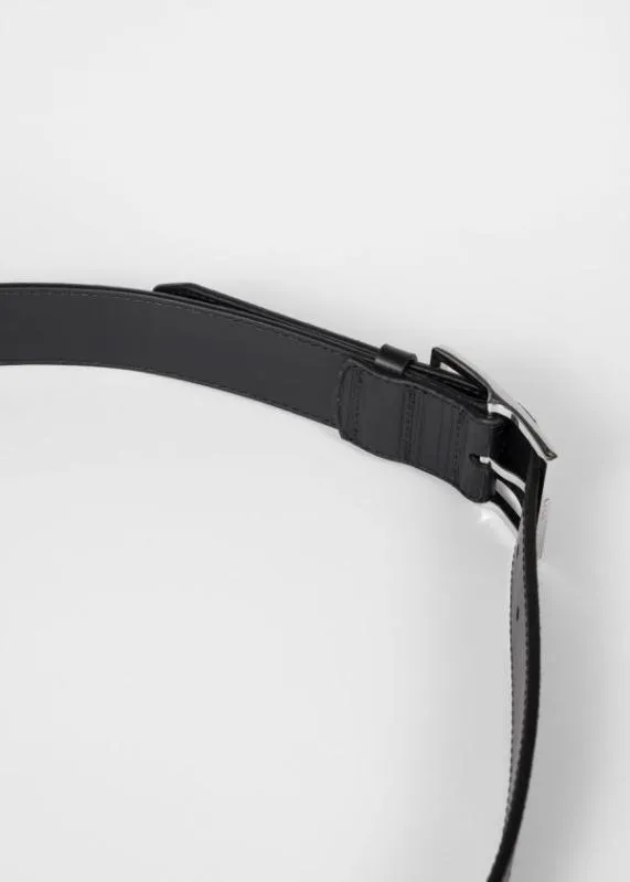 Mens 039Shadow Stripe039 Leather Belt Paul Smith Belts Mens 039Shadow Stripe039 Leather Belt Paul Smith Belts