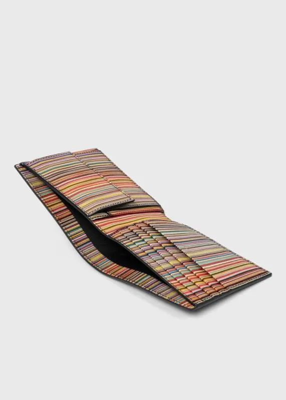 Mens 039Signature Stripe039 Interior Billfold And Coin Wallet Paul Smith Monogrammed Gifts Mens 039Signature Stripe039 Interior Billfold And Coin Wallet Paul Smith Monogrammed Gifts