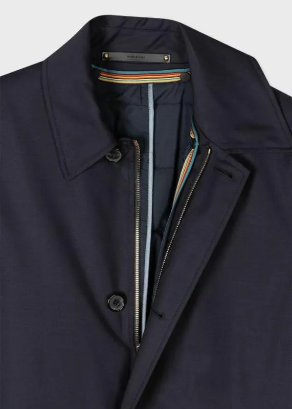 Mens 039Storm System039 Wool Mac With Detachable Gilet Paul Smith Coats and Jackets