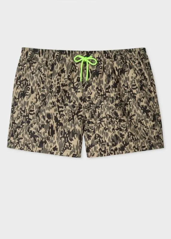 Mens Camouflage Swim Shorts Paul Smith Swimwear