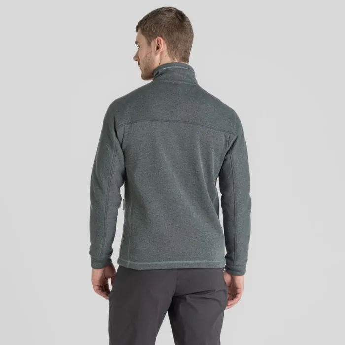 Mens Full Zip Fleece Craghoppers Torney II Full Zip Fleece Balsam Green Marl Mens Full Zip Fleece Craghoppers Torney II Full Zip Fleece Balsam Green Marl