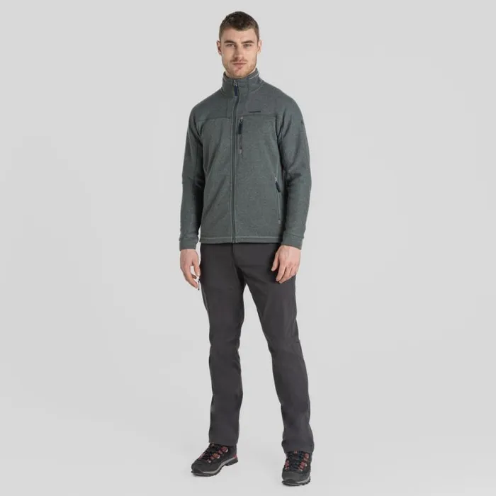 Mens Full Zip Fleece Craghoppers Torney II Full Zip Fleece Balsam Green Marl Mens Full Zip Fleece Craghoppers Torney II Full Zip Fleece Balsam Green Marl