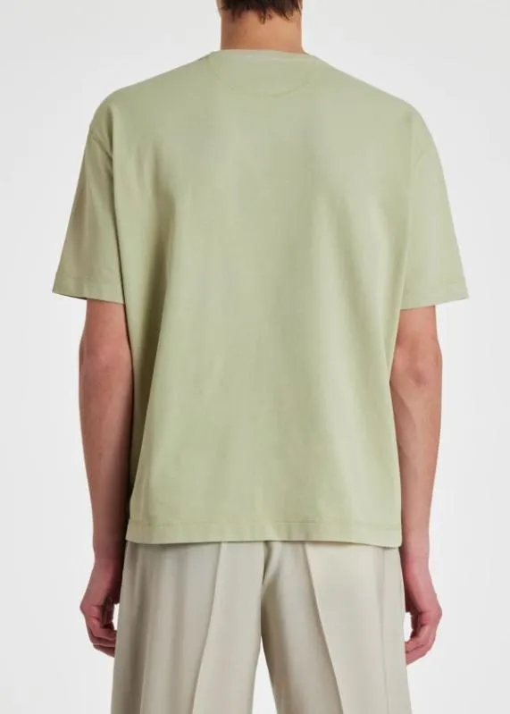Mens GarmentDye Embroidered Logo TShirt Paul Smith TShirts Mens GarmentDye Embroidered Logo TShirt Paul Smith TShirts