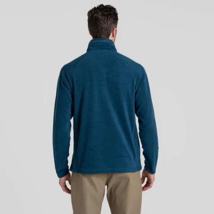 Mens Half Zip Fleece Craghoppers Corey VI Half Zip Fleece Tourmaline Blue Mens Half Zip Fleece Craghoppers Corey VI Half Zip Fleece Tourmaline Blue