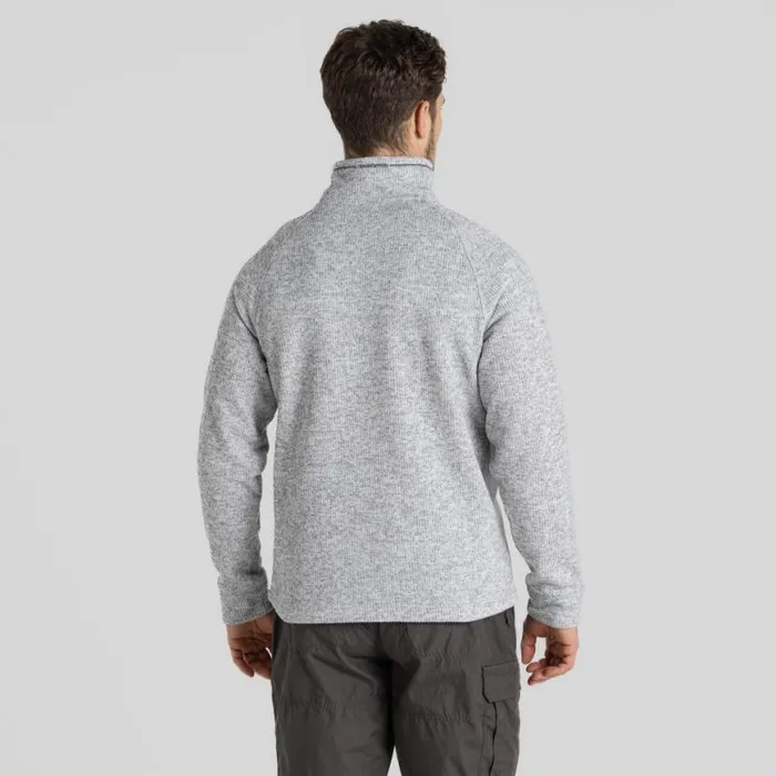 Mens Half Zip Fleece Craghoppers Wole Half Zip Fleece Soft Grey Marl Mens Half Zip Fleece Craghoppers Wole Half Zip Fleece Soft Grey Marl