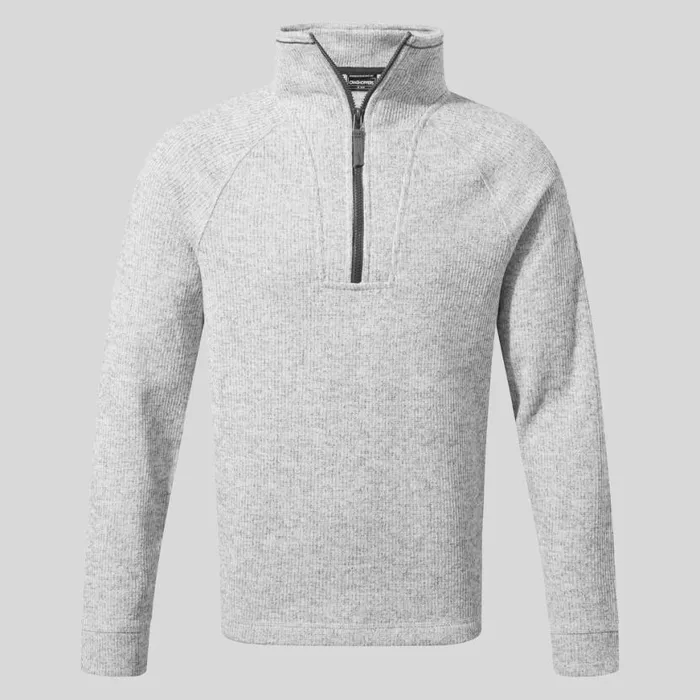 Mens Half Zip Fleece Craghoppers Wole Half Zip Fleece Soft Grey Marl Mens Half Zip Fleece Craghoppers Wole Half Zip Fleece Soft Grey Marl