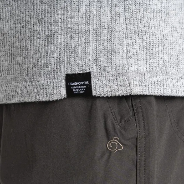 Mens Half Zip Fleece Craghoppers Wole Half Zip Fleece Soft Grey Marl Mens Half Zip Fleece Craghoppers Wole Half Zip Fleece Soft Grey Marl