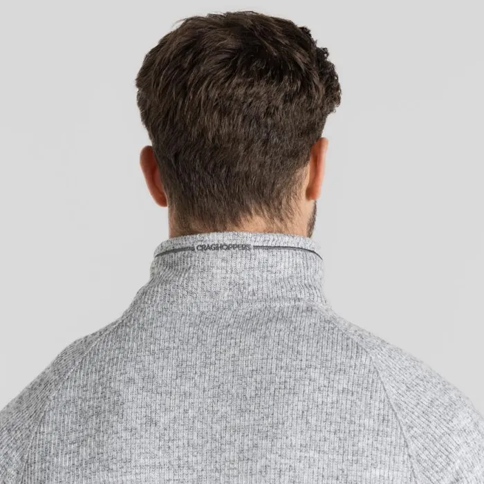 Mens Half Zip Fleece Craghoppers Wole Half Zip Fleece Soft Grey Marl Mens Half Zip Fleece Craghoppers Wole Half Zip Fleece Soft Grey Marl
