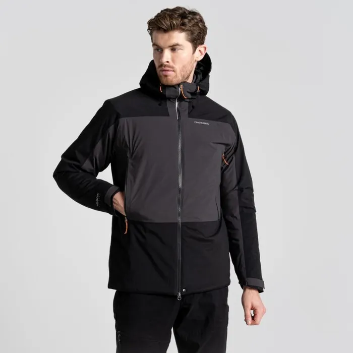 Mens Insulated Jackets Craghoppers Gryffin Thermic Jacket Black Black Pepper