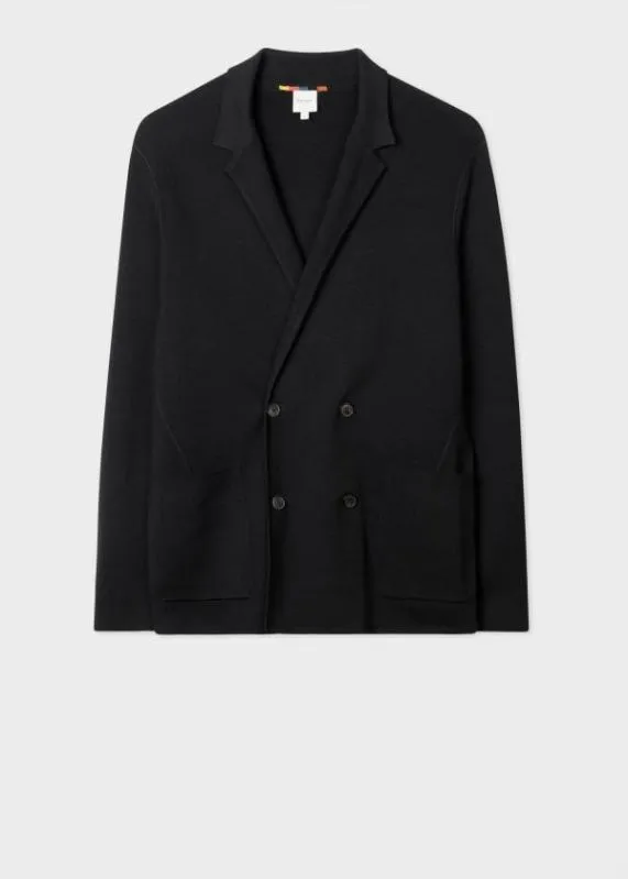 Mens Knitted DoubleBreasted Blazer Paul Smith Blazers