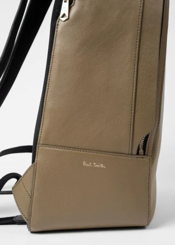 Mens Leather 039Signature Stripe039 Backpack Paul Smith Bags Mens Leather 039Signature Stripe039 Backpack Paul Smith Bags