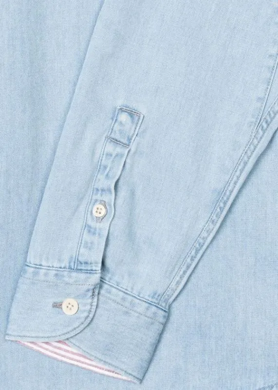 Mens LightWash Denim Shirt Paul Smith Shirts Mens LightWash Denim Shirt Paul Smith Shirts