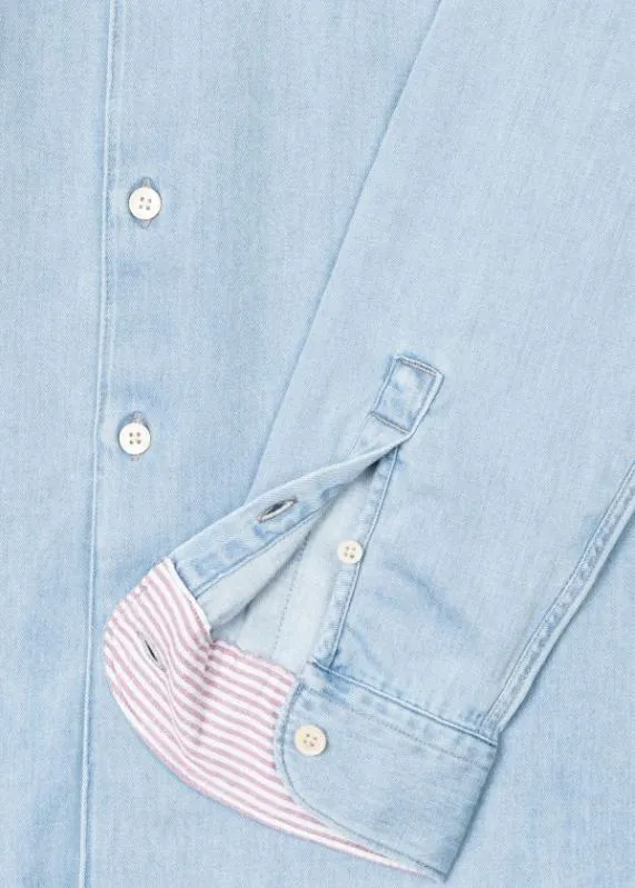 Mens LightWash Denim Shirt Paul Smith Shirts Mens LightWash Denim Shirt Paul Smith Shirts