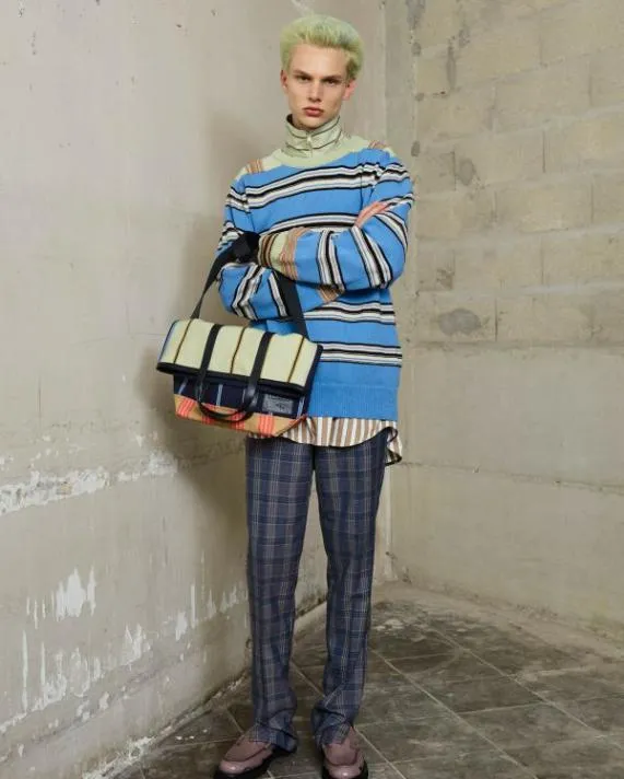 Mens MixUp Stripe CottonBlend Sweater Paul Smith Sweaters Mens MixUp Stripe CottonBlend Sweater Paul Smith Sweaters