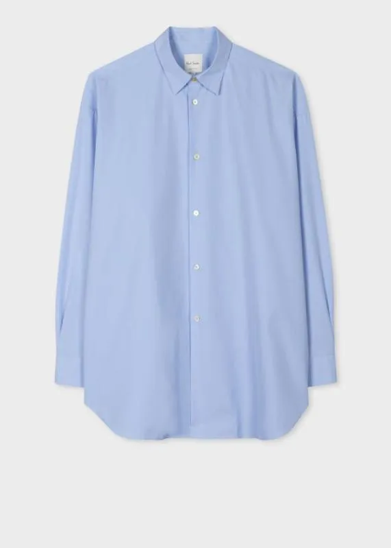 Mens Oversized Cotton LongSleeve Shirt Paul Smith Shirts