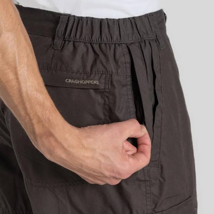 Mens Shorts Craghoppers Kiwi Long Shorts Bark Mens Shorts Craghoppers Kiwi Long Shorts Bark