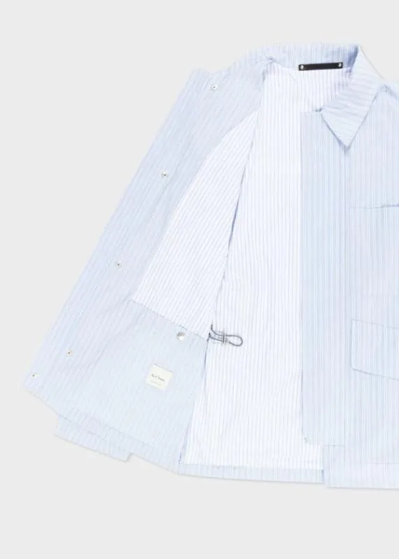 Mens Stripe CottonBlend Jacket Paul Smith Coats and Jackets Mens Stripe CottonBlend Jacket Paul Smith Coats and Jackets