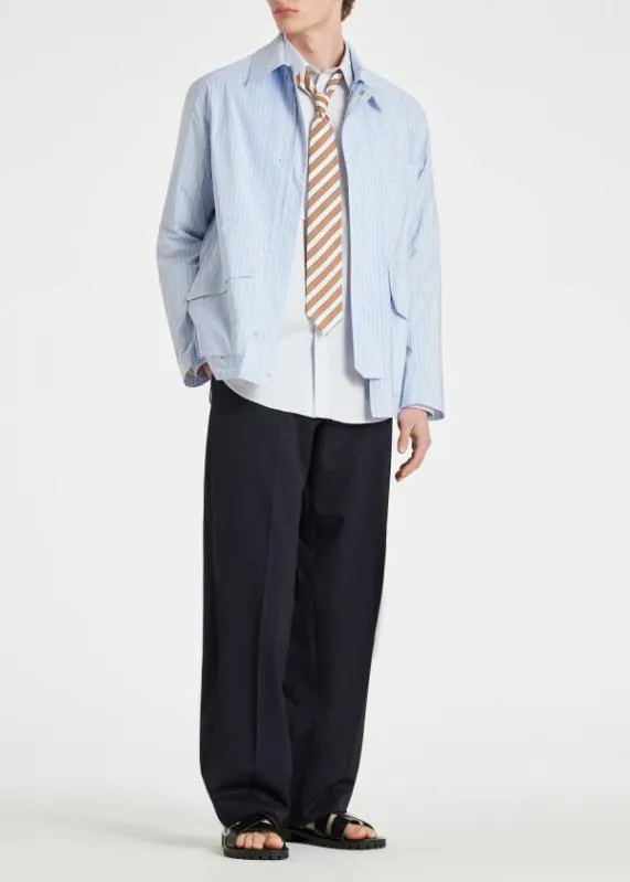 Mens Stripe CottonBlend Jacket Paul Smith Coats and Jackets Mens Stripe CottonBlend Jacket Paul Smith Coats and Jackets
