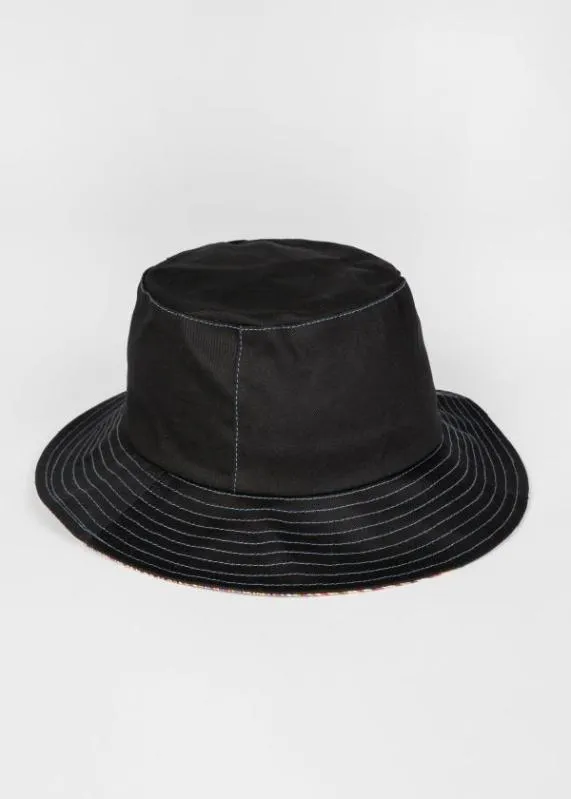 Mens Stripe Trim Bucket Hat Paul Smith Hats and Gloves Mens Stripe Trim Bucket Hat Paul Smith Hats and Gloves