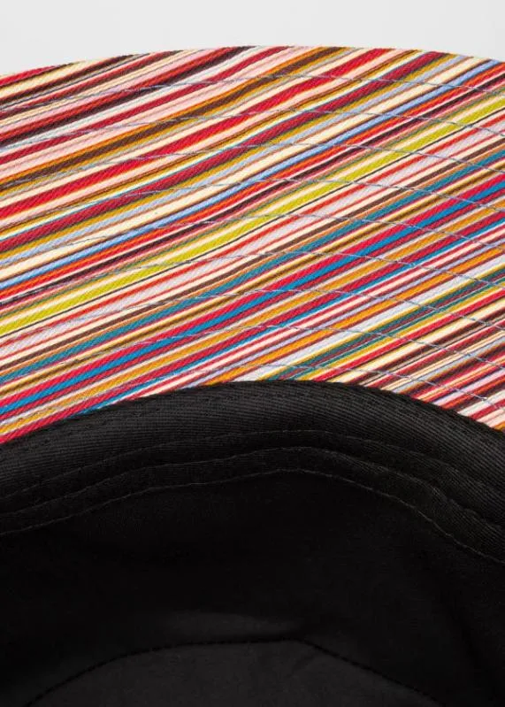 Mens Stripe Trim Bucket Hat Paul Smith Hats and Gloves Mens Stripe Trim Bucket Hat Paul Smith Hats and Gloves