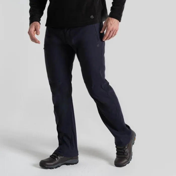 Mens Walking Trousers Craghoppers Expert Kiwi Pro II Trousers Dark Navy