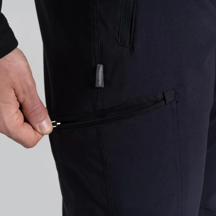 Mens Walking Trousers Craghoppers Expert Kiwi Pro II Trousers Dark Navy Mens Walking Trousers Craghoppers Expert Kiwi Pro II Trousers Dark Navy