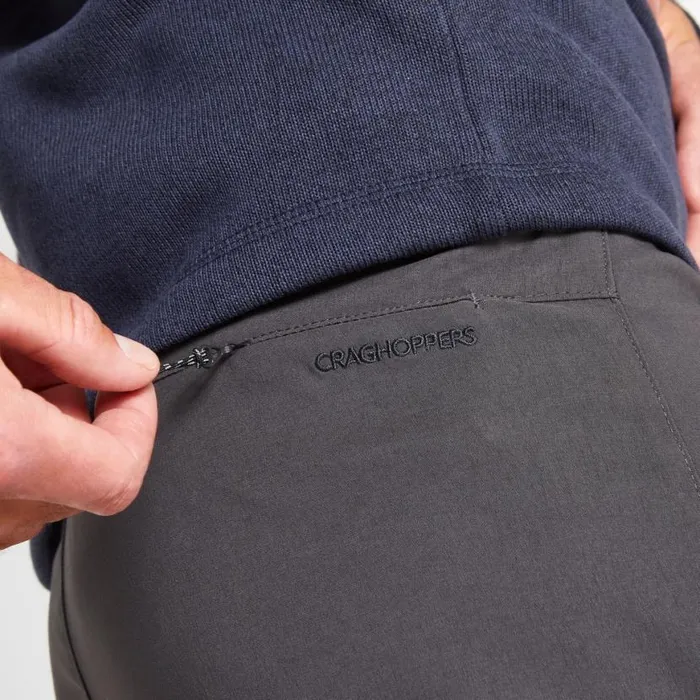 Mens Walking Trousers Craghoppers Kiwi Pro II Trousers Dark Lead Mens Walking Trousers Craghoppers Kiwi Pro II Trousers Dark Lead