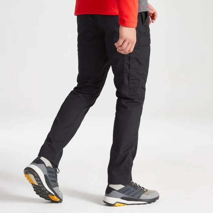 Mens Walking Trousers Craghoppers Kiwi Slim Trousers Black Mens Walking Trousers Craghoppers Kiwi Slim Trousers Black