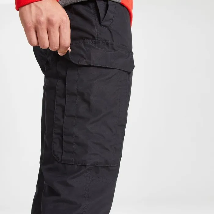 Mens Walking Trousers Craghoppers Kiwi Slim Trousers Black Mens Walking Trousers Craghoppers Kiwi Slim Trousers Black