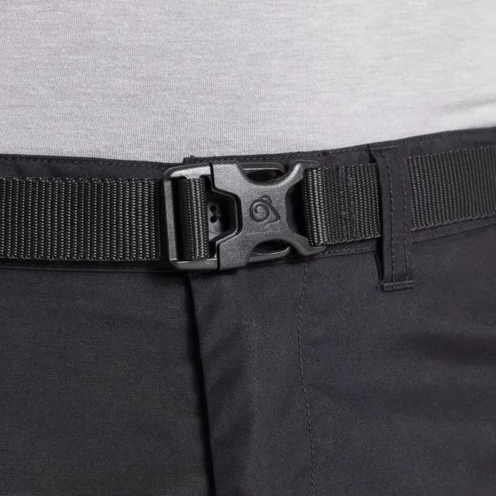 Mens Walking Trousers Craghoppers Kiwi Slim Trousers Black Mens Walking Trousers Craghoppers Kiwi Slim Trousers Black