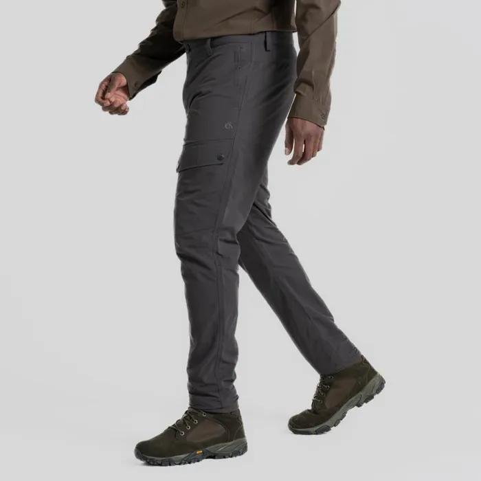 Mens Walking Trousers Craghoppers NosiLife Adventure Trouser Black Pepper