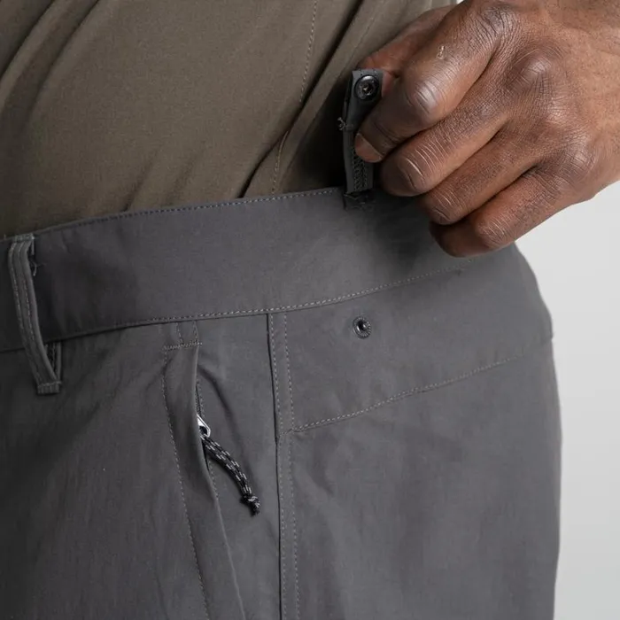 Mens Walking Trousers Craghoppers NosiLife Adventure Trouser Black Pepper Mens Walking Trousers Craghoppers NosiLife Adventure Trouser Black Pepper