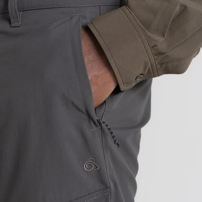 Mens Walking Trousers Craghoppers NosiLife Adventure Trouser Black Pepper Mens Walking Trousers Craghoppers NosiLife Adventure Trouser Black Pepper