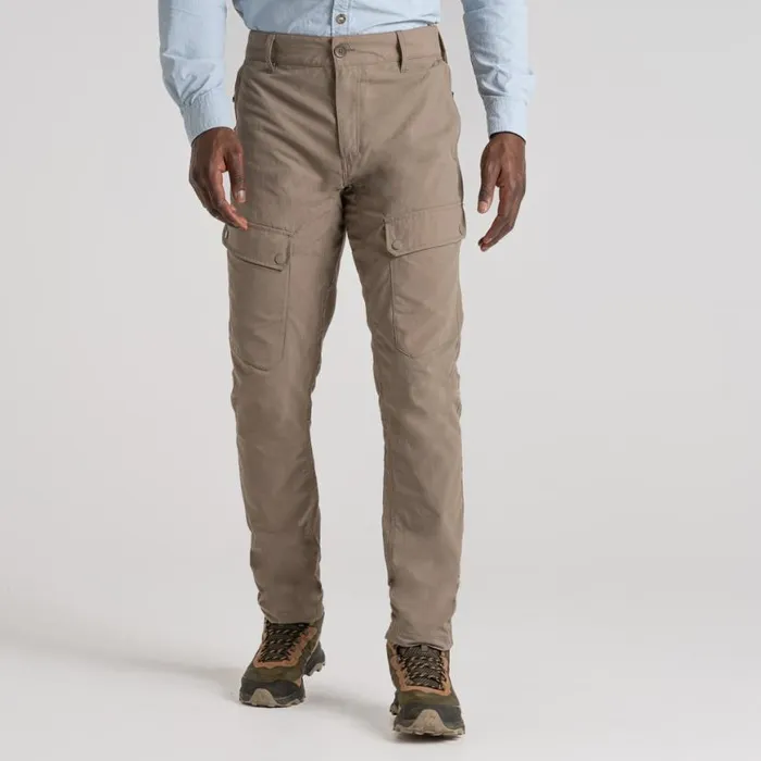 Mens Walking Trousers Craghoppers NosiLife Adventure Trouser Pebble Mens Walking Trousers Craghoppers NosiLife Adventure Trouser Pebble