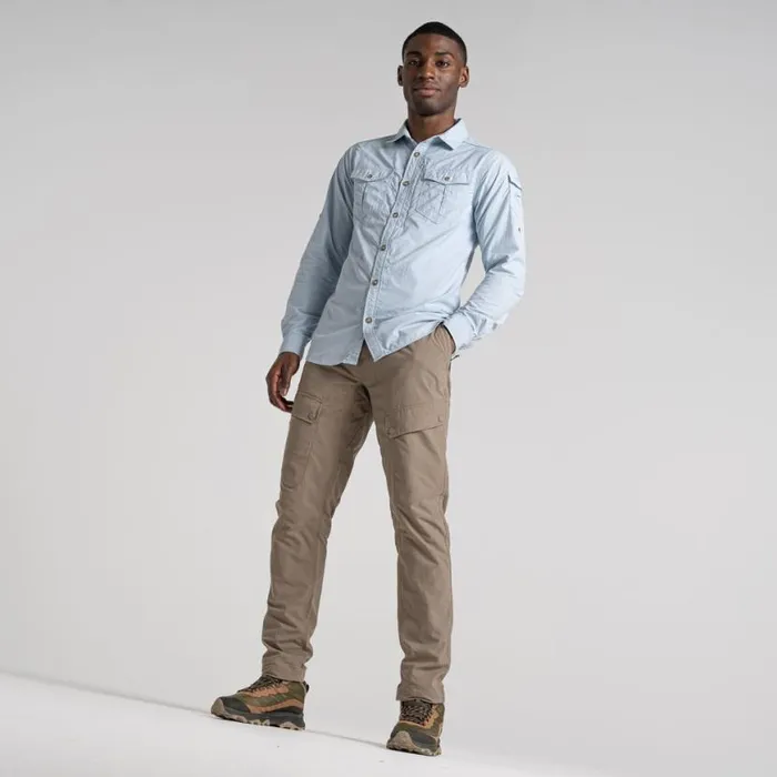 Mens Walking Trousers Craghoppers NosiLife Adventure Trouser Pebble Mens Walking Trousers Craghoppers NosiLife Adventure Trouser Pebble