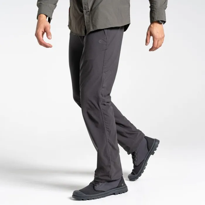 Mens Walking Trousers Craghoppers NosiLife Pro II Trousers Black Pepper