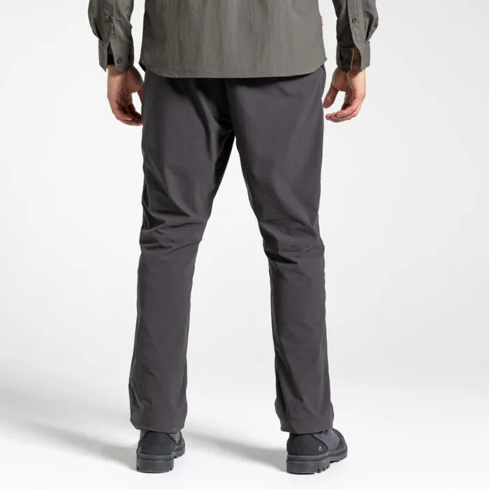 Mens Walking Trousers Craghoppers NosiLife Pro II Trousers Black Pepper Mens Walking Trousers Craghoppers NosiLife Pro II Trousers Black Pepper