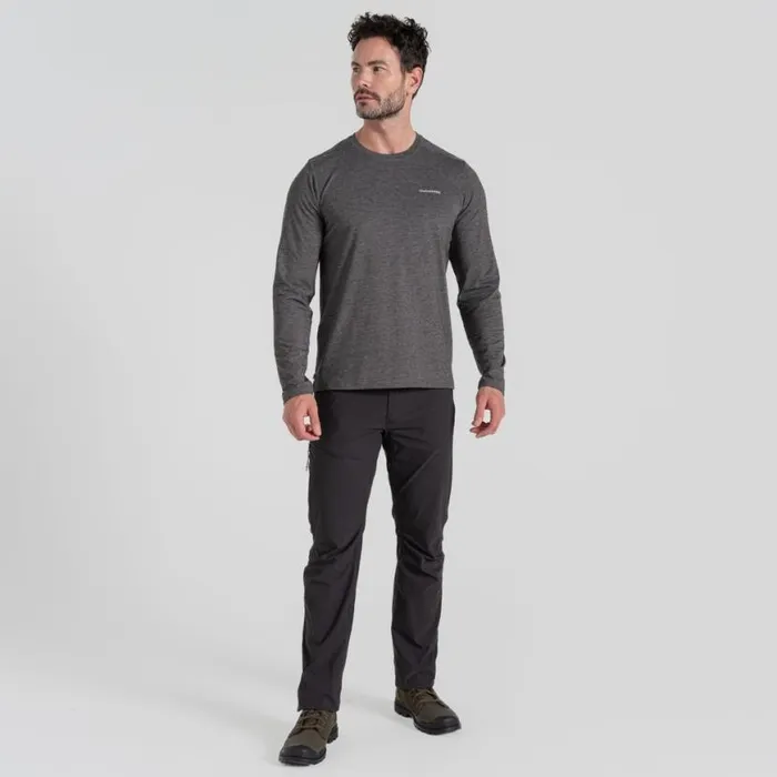 Mens Walking Trousers Craghoppers NosiLife Pro Trouser III Black Pepper Mens Walking Trousers Craghoppers NosiLife Pro Trouser III Black Pepper