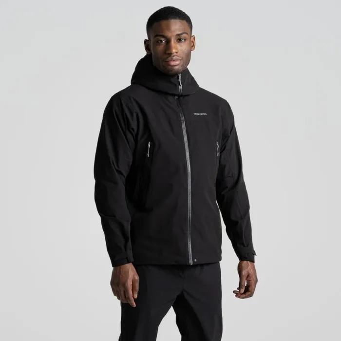 Mens Waterproof Jackets Craghoppers Dynamic Pro II Waterproof Jacket Black