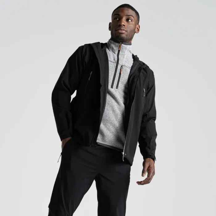 Mens Waterproof Jackets Craghoppers Dynamic Pro II Waterproof Jacket Black Mens Waterproof Jackets Craghoppers Dynamic Pro II Waterproof Jacket Black