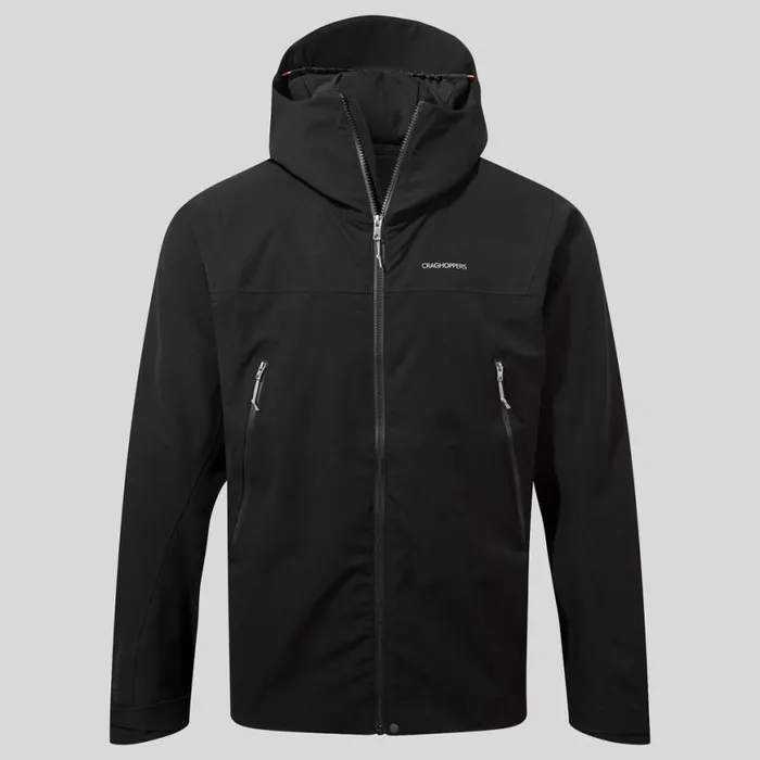 Mens Waterproof Jackets Craghoppers Dynamic Pro II Waterproof Jacket Black Mens Waterproof Jackets Craghoppers Dynamic Pro II Waterproof Jacket Black
