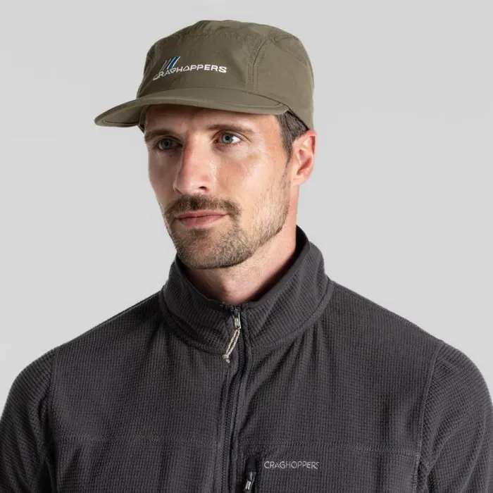 MensWomensEquipment Hats Craghoppers Unisex Nosilife Multi Active Cap II Wild Olive