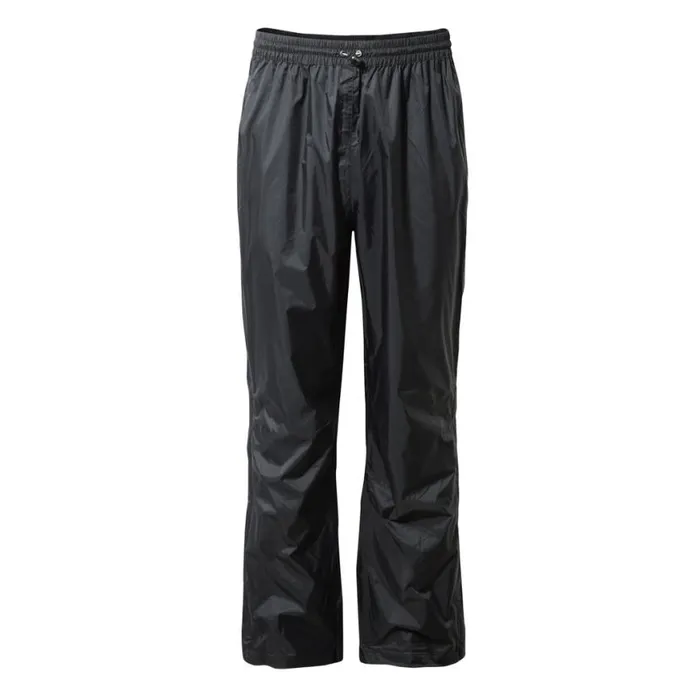 MensWomens Walking Trousers Craghoppers Ascent Over Trousers Black MensWomens Walking Trousers Craghoppers Ascent Over Trousers Black