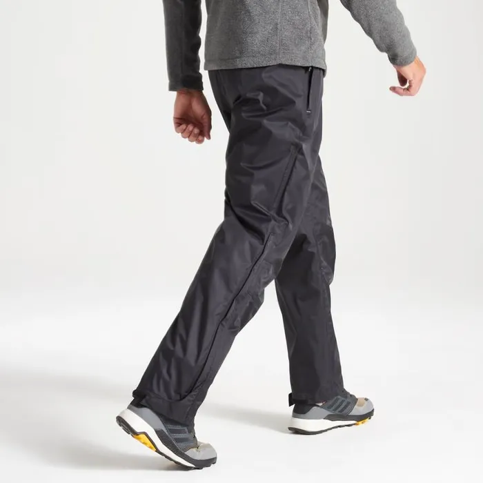 MensWomens Walking Trousers Craghoppers Ascent Over Trousers Black MensWomens Walking Trousers Craghoppers Ascent Over Trousers Black