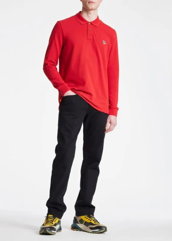 Mens Zebra LongSleeve Polo Shirt Paul Smith Polo Shirts Mens Zebra LongSleeve Polo Shirt Paul Smith Polo Shirts