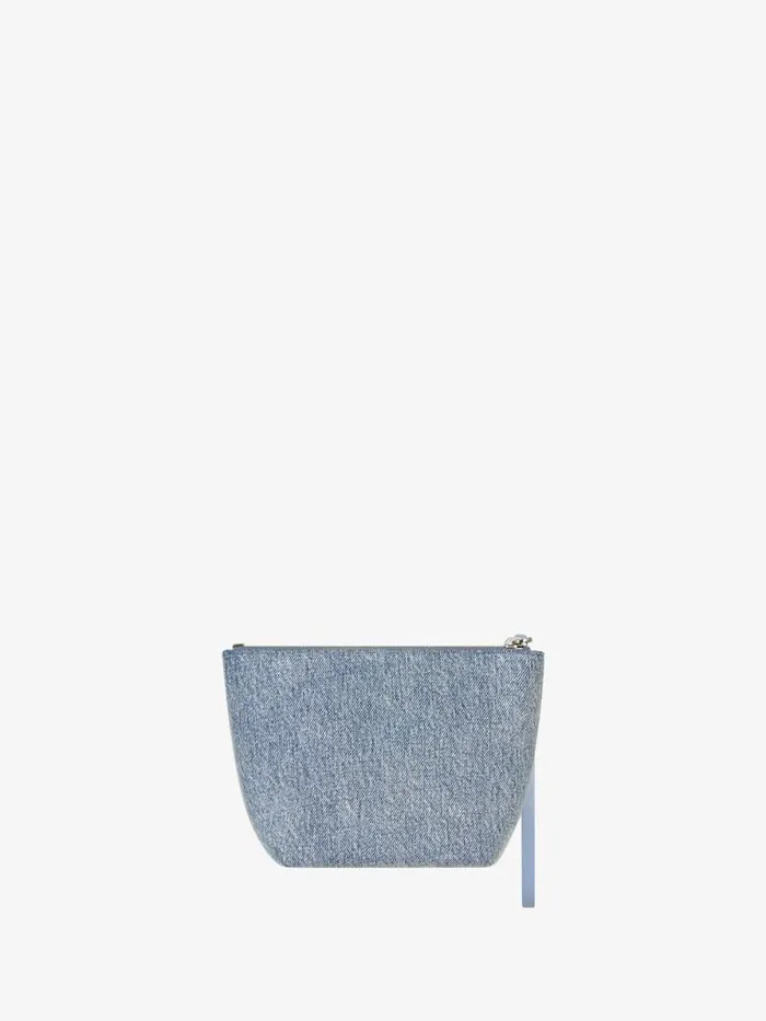 Mini Pouch In Denim Medium Blue Women Givenchy Wallets and Card Holders